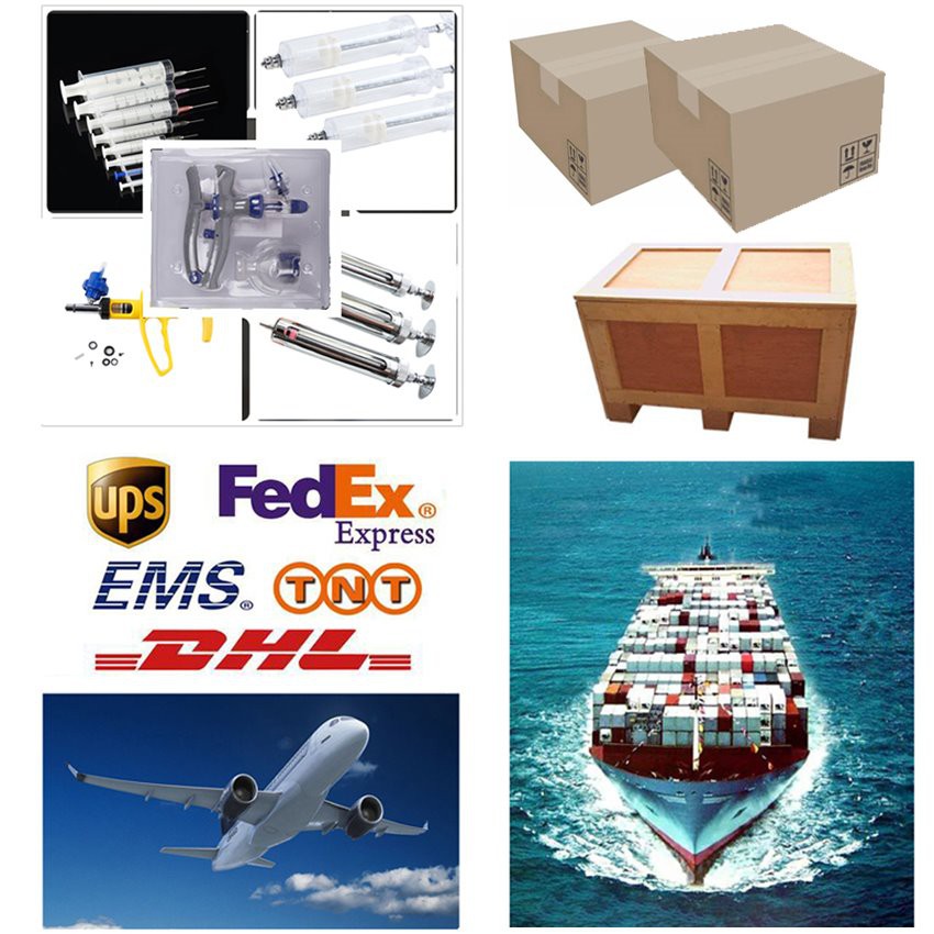 Packaging and Shipping of continuous injection syringe