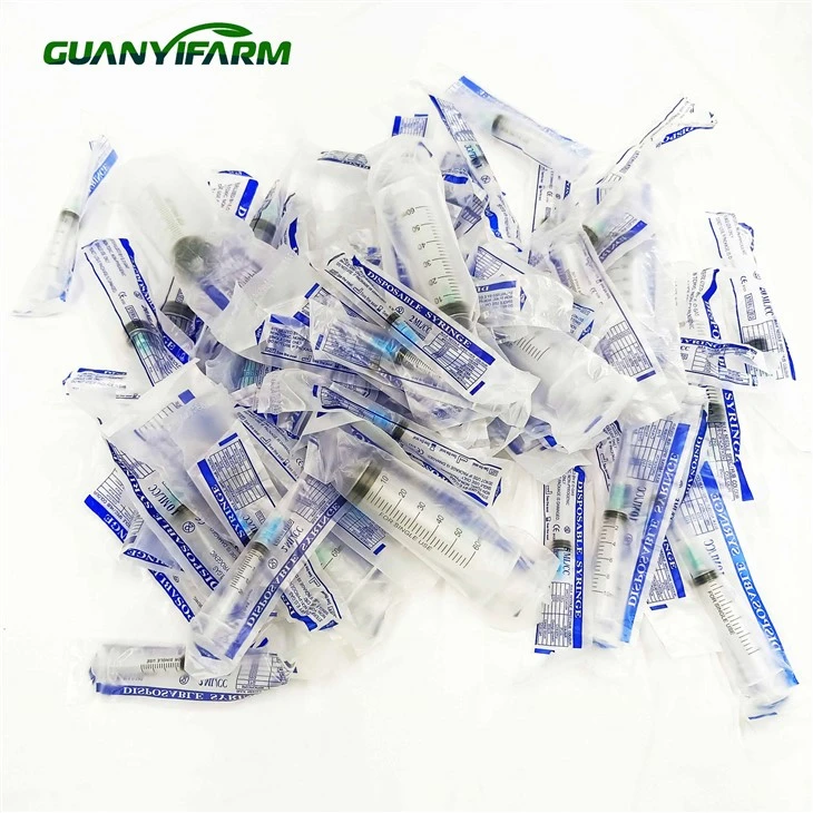 3ml Disposable Veterinary Syringes With Needles